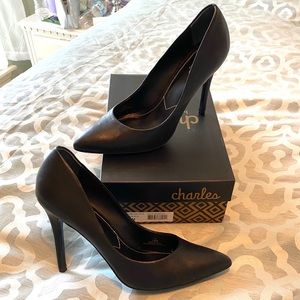 Charles David “Angelica” Black Heels Size 10